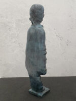Handgefertigte Bronze Kunst auf Marmorsockel