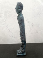 Bronzefigur Mädchen modern – handgefertigte Skulptur im Wachsausschmelzverfahren – Bild 5