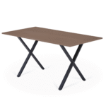 Marly Planktisch in Räuchereiche furniert 150x80x75 cm