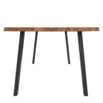 Molly Massivholztisch - 240x95 cm - Eiche - Naturöl (Vorbereitet für Ansteckplatten) – Bild 7
