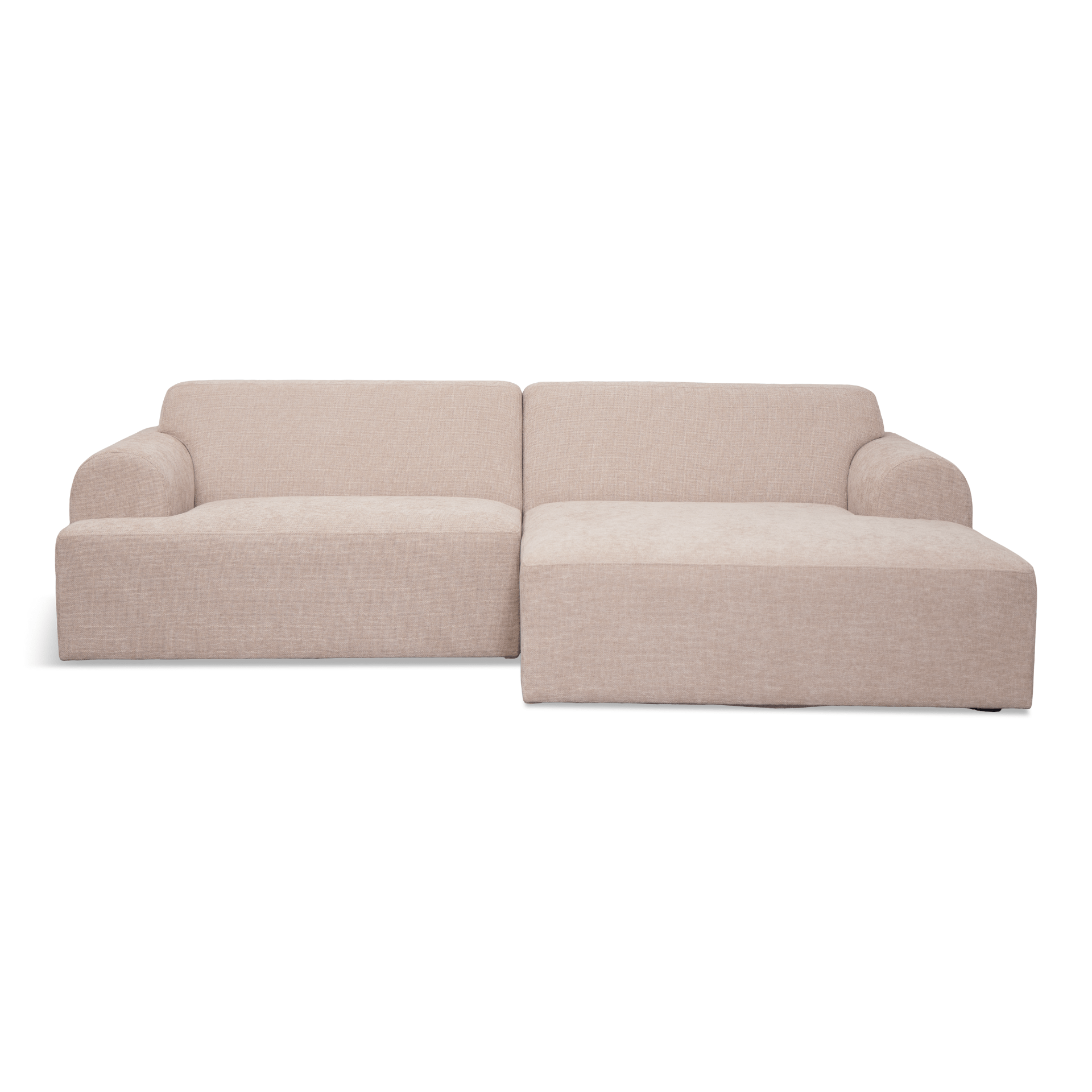 12_156fa36b-76e3-4ddb-aaf7-f70801cee059 Arianna Sofa mit Récamiere cream - Rechtsseitig – Bild 1