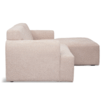 Arianna Chaiselongue Sofa cream - Linksseitig – Bild 10