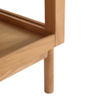 Havana Vitrine aus Eichenfurnier mit 2 Türen - 180x40x100 cm – Bild 6