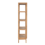 Havana Vitrine aus Eichenfurnier mit 2 Türen - 180x40x100 cm – Bild 5