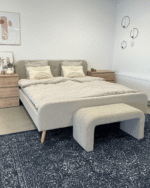 Premium Christian Bett in beige 140x200 cm inkl. Lattenrost und Matratzen – Bild 4