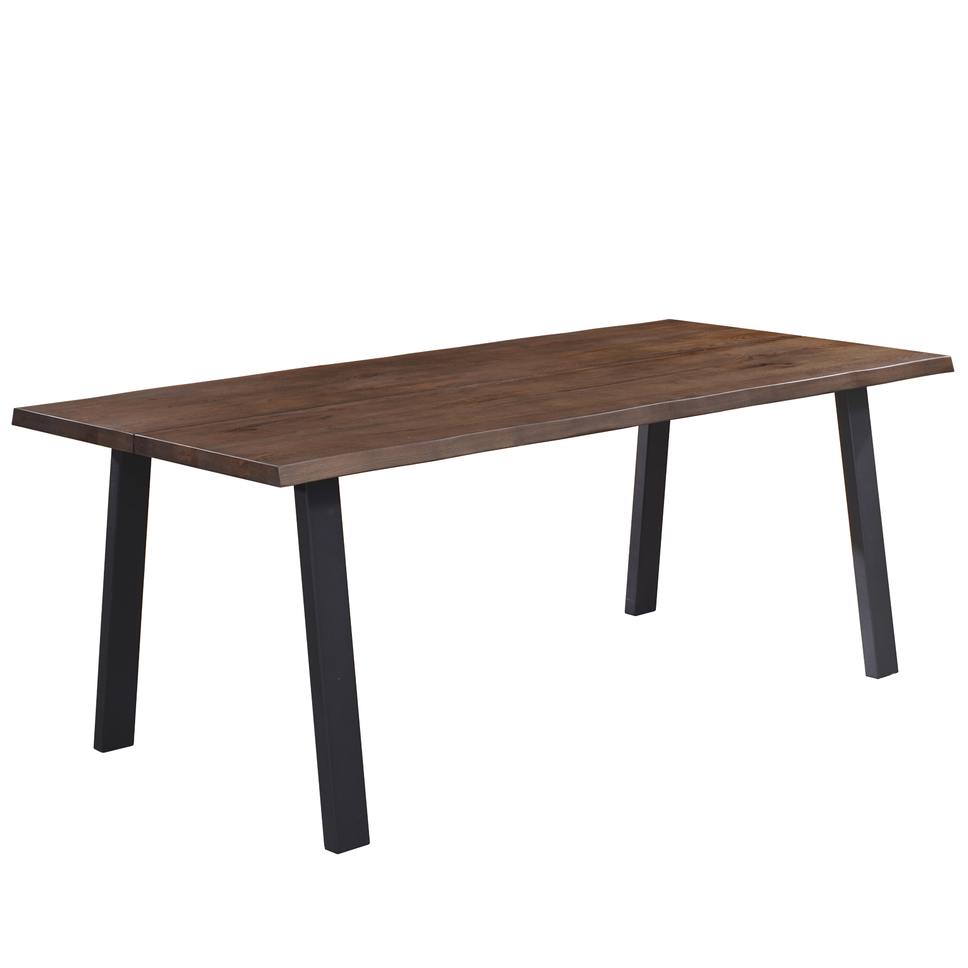 1_b2d9c616-18ea-4311-8637-53c06b51d0b0_2 Molly Massivholztisch - 200x95 cm - Räuchereiche (Vorbereitet für Ansteckplatten) – Bild 1