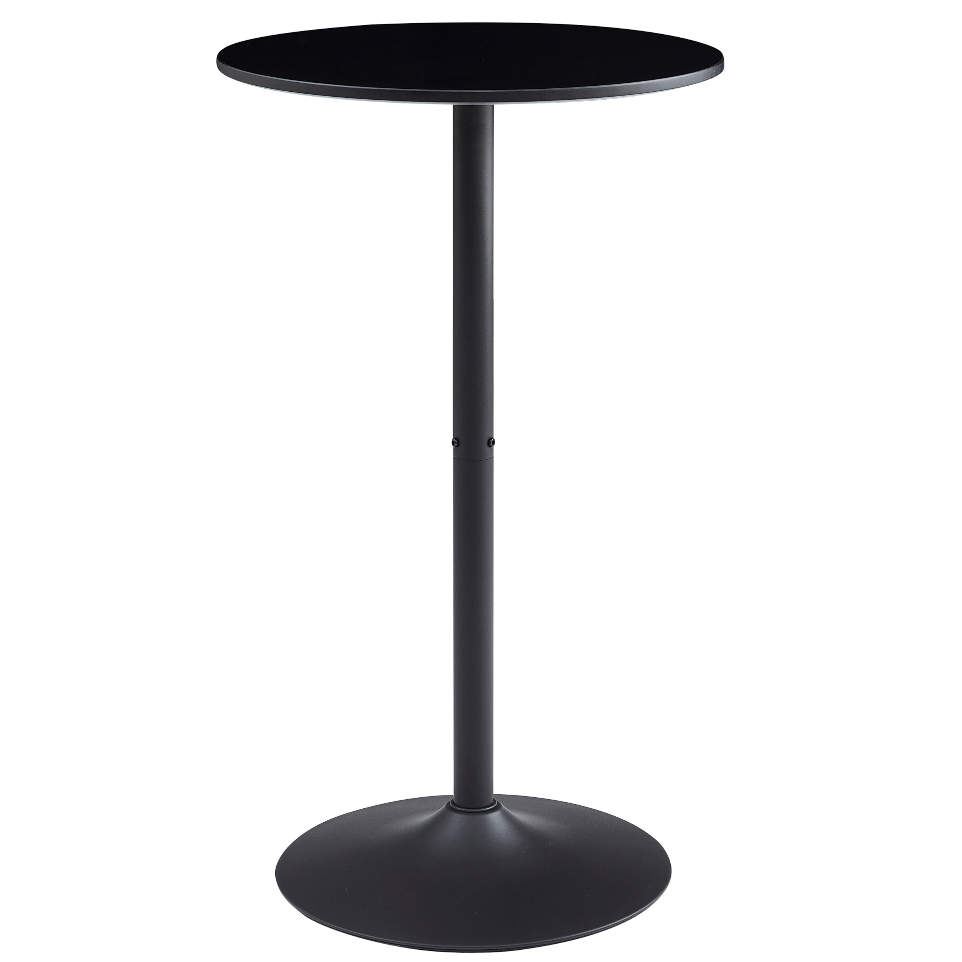 1_facaaed0-d369-40d6-8a1d-a4845b572a87 Wilma runder Bartisch in schwarz Ø60 – Bild 1