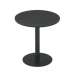 Lara schwarzer runder Cafétisch Ø70 cm – Bild 3