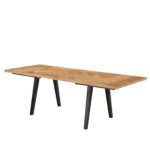 Madelina - Esstisch aus Eichenfurnier mit Fischgrätenmuster - 150cm x 90cm – Bild 4