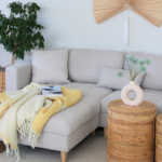 Brandy - U-Sofa - nach rechts gewendet - beige - mit Chaiselong - L: 360 x T: 211 x H: 78 cm – Bild 3