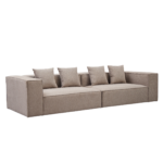 Hailey – Modulsofa in Sand mit 2 Modulen L: 294 x T: 100 x H: 65 cm – Bild 5