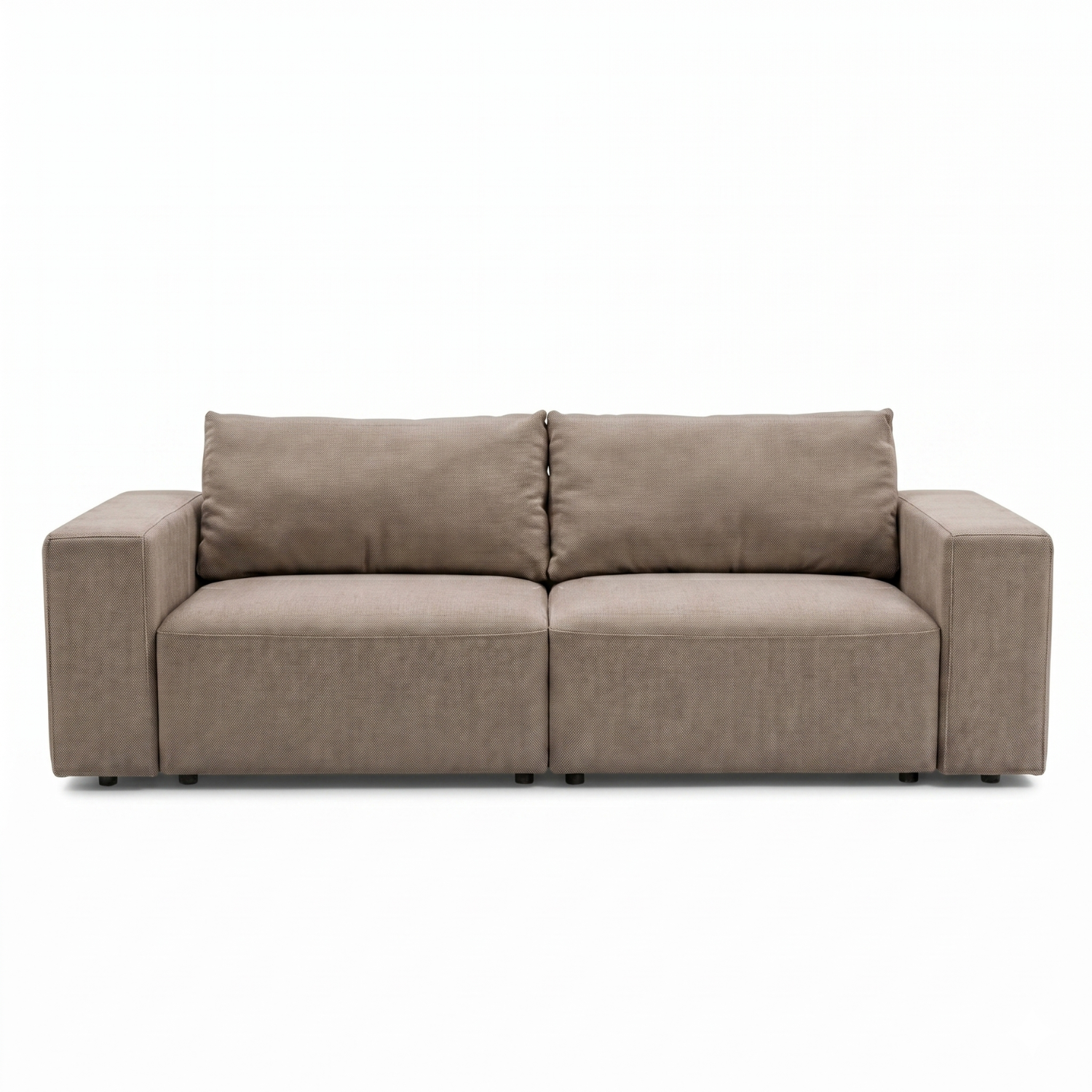 351c34ca33631aad1b8df39eb56f4a0e Noelle Schlafsofa aus Stoff in Sand – Bild 1