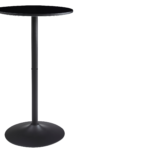 Wilma runder Bartisch in schwarz Ø60 – Bild 5