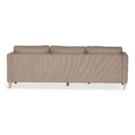 Lulu - Wendesofa mit Chaiselongue rechts und links in Sand - L: 215 x T: 82 x H: 78 cm – Bild 6