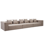 Hailey – Modulsofa in Sand mit 3 Modulen L: 415 x T: 100 x H: 65 cm – Bild 5