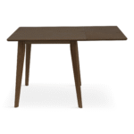 Ezra - Klapptisch in Räuchereiche mit Verlängerungsplatten aus lackiertem Eichenfurnier - 80/120 x 80 cm – Bild 8