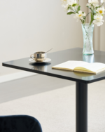 Stacey Cafétisch - 70 x 70 cm - Schwarz/Schwarz – Bild 6