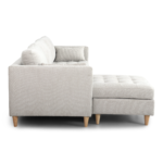 Lulu – Ecksofa, Rechts und Links wendbar, helles beige- L: 215 x T: 83 x H: 78 cm – Bild 11