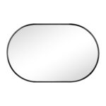 Sofie - Spiegel, Oval mit schwarzem Rahmen 50 x 80 cm – Bild 5