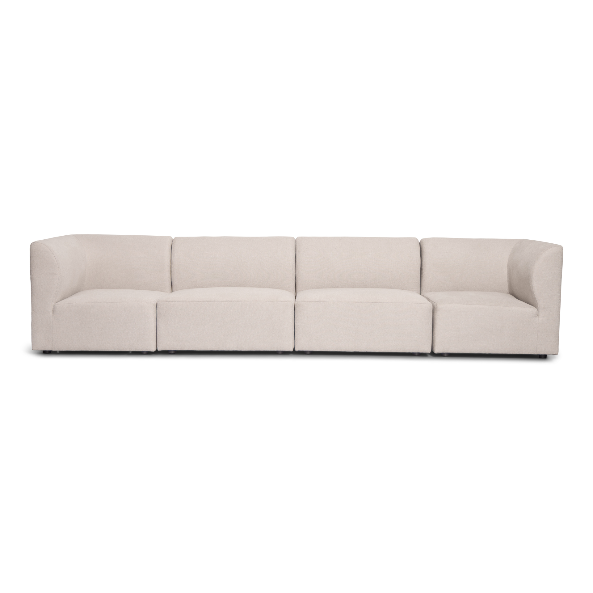 5_bddf3098-cb14-410c-9b56-7854024d3384 Emilia Modulsofa in Beige, 4 Module L: 328 x T: 79 x H: 72 cm – Bild 1