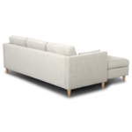 Lulu – Ecksofa, Rechts und Links wendbar, helles beige- L: 215 x T: 83 x H: 78 cm – Bild 8