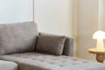 Lulu - Wendesofa mit Chaiselongue rechts und links in Sand - L: 215 x T: 82 x H: 78 cm – Bild 9