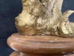 Bronzefigur -Tierfigur -Bronze Adler auf Marmorsockel mit Künstlersignatur – Bild 12