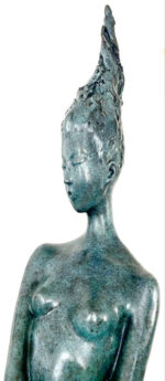 Akt Bronzefigur von Milo Bronzefigur 93 cm hohe Skulptur signiert Milo – Bild 11