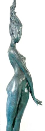 Akt Bronzefigur von Milo Bronzefigur 93 cm hohe Skulptur signiert Milo – Bild 10