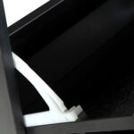 Amy Schuhschrank - Schwarz mit 3 Klappen – Bild 6