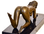 Stilvolle Kunst in Bronze  Akt signiert Raymondo auf Marmorsockel – Bild 5