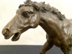 Tierskulptur-Bronzefigur-Pferd in Bronze nach Pierre Jules Mene signiert – Bild 14