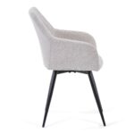 Carlo Armlehnstuhl/Drehstuhl - Beige, mit 360-Grad-Drehfunktion – Bild 4