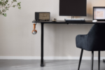 Damian höhenverstellbarer Tisch 160x80 cm in schwarz – Bild 8