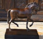 Bronzefigur - Das Pferd der Medici in Bronze signiert Giovanni da Bologna – Bild 7