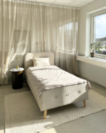 Christian Bettgestell in beige 90x200 cm – Bild 2