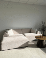Arianna Chaiselongue Sofa cream - Linksseitig – Bild 3
