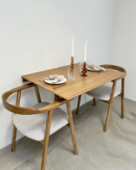 Tiago Wand-Klapptisch aus Eiche 100x70 cm – Bild 2