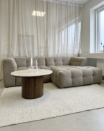 Poppy Chaiselongue Bubble Sofa Sand – Rechtsausführung – Bild 2