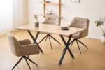Marly Planktisch in Eichenfurnier 150x80x75 cm – Bild 2