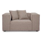 Hailey Sessel in Sand L: 136 × T: 100 × H: 64 cm – Bild 7