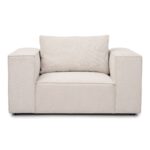Hailey Sessel in Beige L: 136 × T: 100 × H: 64 cm – Bild 7