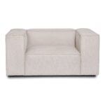 Hailey Sessel in Beige L: 136 × T: 100 × H: 64 cm