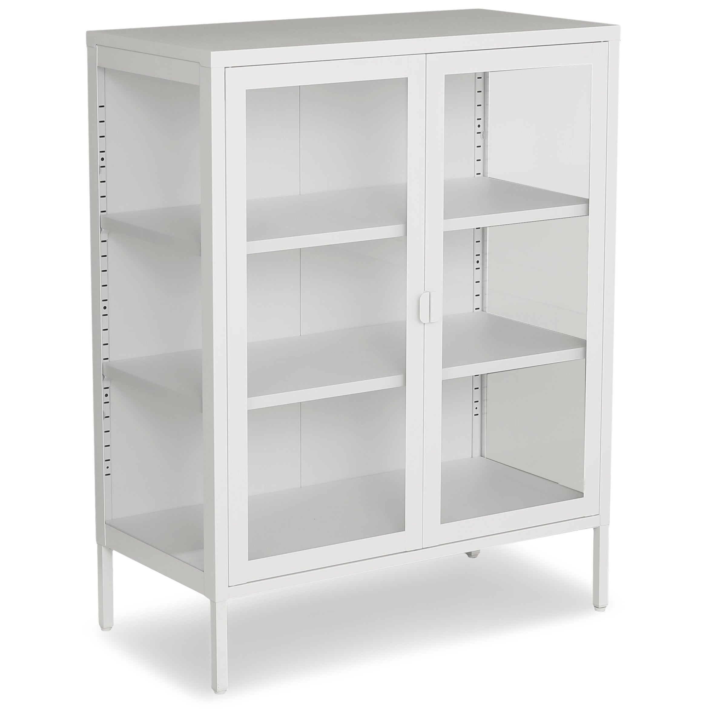 Hermanglasskaenk-vitrineskab-Hvidtmetal80x40x105cm-77544_d6da0bd7-f4d8-46a0-ba72-9e91e9966eab Herman Glas Vitrine - Weißes Metall 80x40x105cm – Bild 1