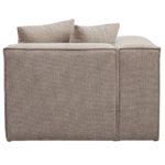 Hailey - Sitzelement für Modulsofa, Eckmodul in sand L: 100 X T: 100 X H: 65 Cm – Bild 6
