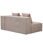 Hailey - Sitzelement für Modulsofa, Rechtes Modul in sand L: 147 X T: 100 X H: 65 Cm – Bild 7