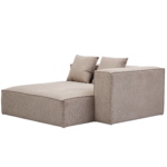Hailey – rechtes Récamiere-Modul in sand, L: 147 x T: 148 x H: 65 cm – Bild 4