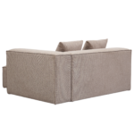 Hailey – rechtes Récamiere-Modul in sand, L: 147 x T: 148 x H: 65 cm – Bild 8