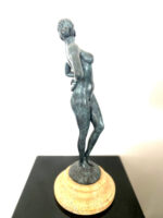 Bronzefigur-  Bronze Akt signiert Raymondo  auf Marmorsockel – Bild 5