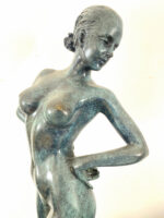 Bronzefigur-  Bronze Akt signiert Raymondo  auf Marmorsockel – Bild 8